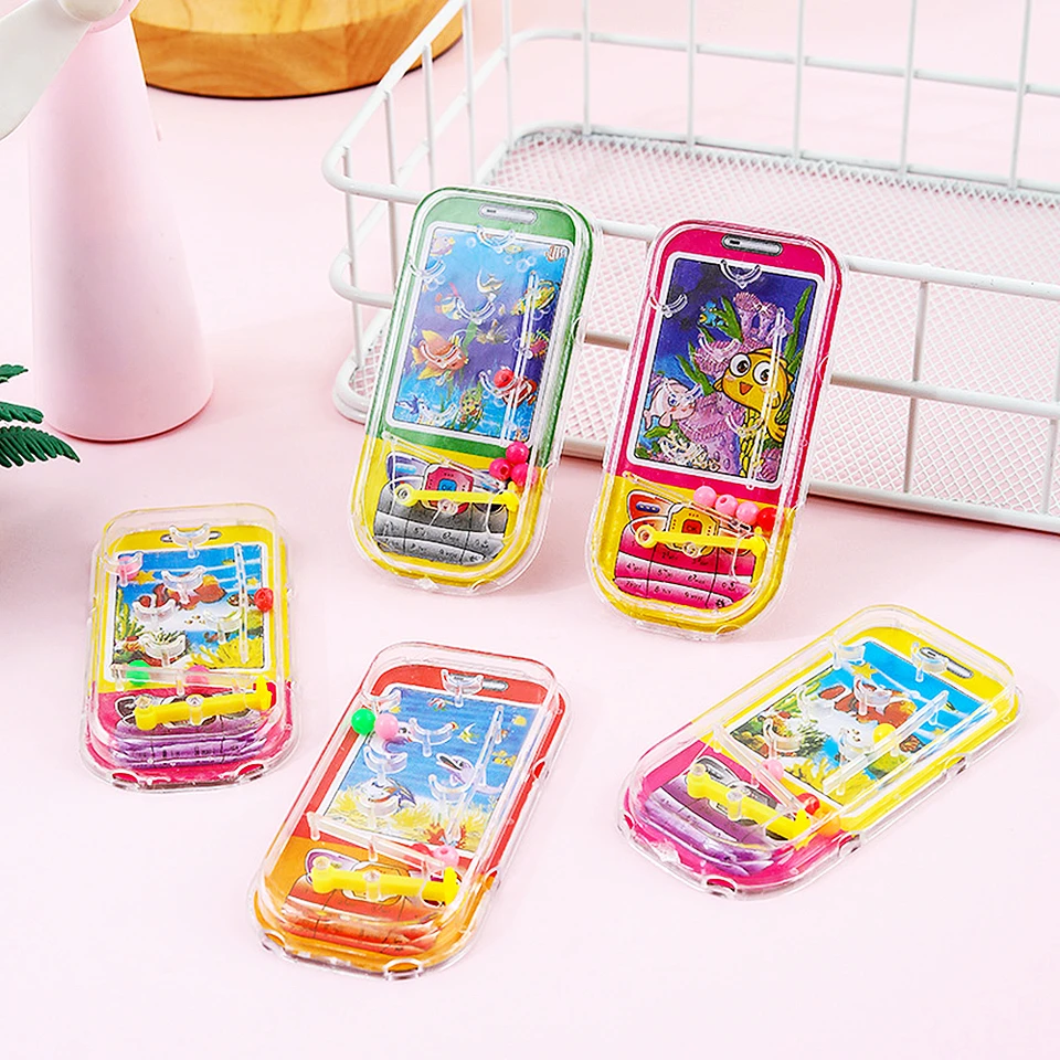 12ks Mini Pin Ball Puzzle mramorová hra Intelletual Toy Kids Birthday Party lascidy Carnival Boys Dievčatá ceny Piñata Pack Rewards