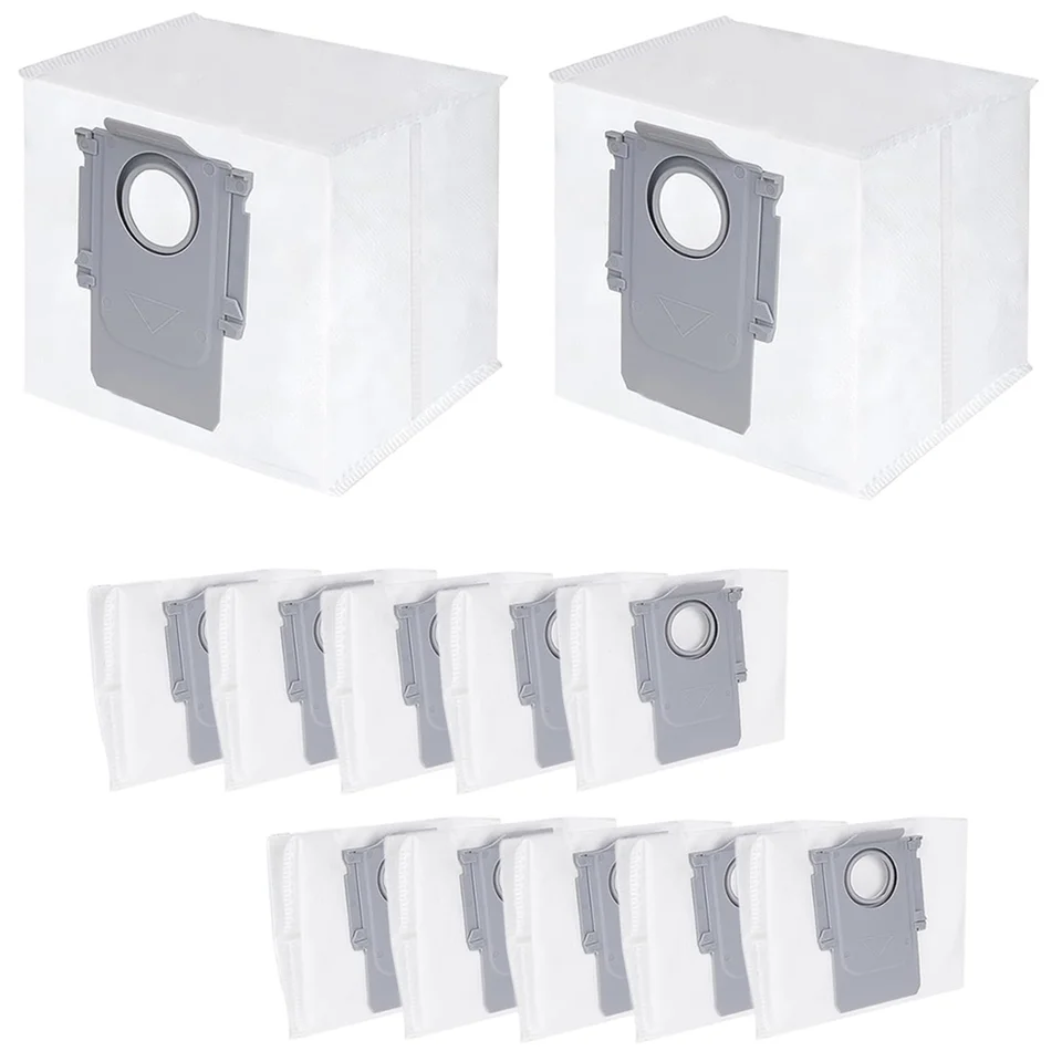 12ks na výmenu prachových vreciek za roborock S8+ / S8 Pro Ultra / S7 MaxV Ultra / Q5 / Q5+ / Q7+ / Q7 Max+ VACUAM CALECE BAG