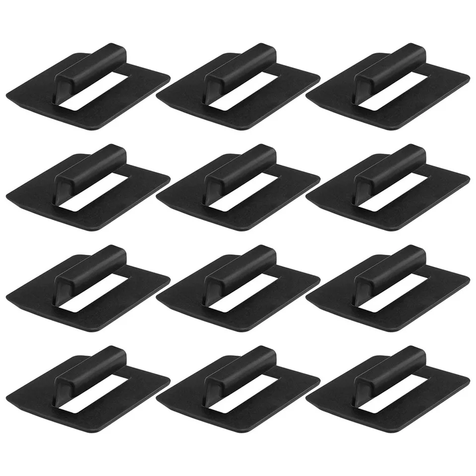 12ks pracky pracky Sunshades Strech Sunshade Clips Skylight Split Shade Sun Block Clips Vysoký nový štýl