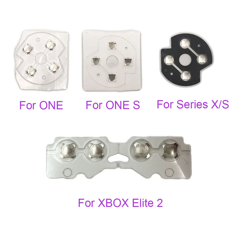 12ks pre Xbox One S Controller Metal Dome Snap Dome PCB Rodina filmu pre Xbox Series SX pre Elite 2