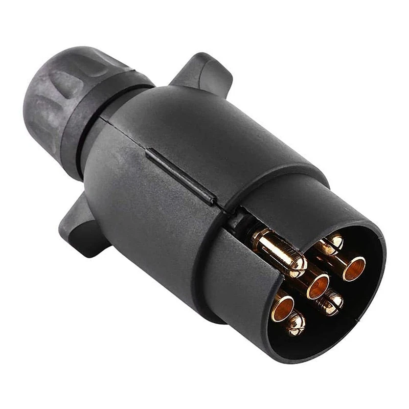 12n typu 7 Pin Plastový príves karavanový zapojkový svetlá adaptér 12v príves RV