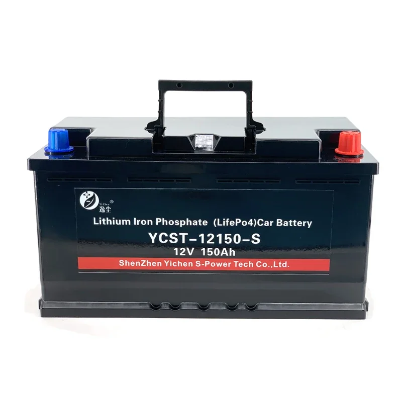 12V 150AS LifePO4 Cranking Battery Super veľká kapacita vysoká CCA lítium auta Základná batéria