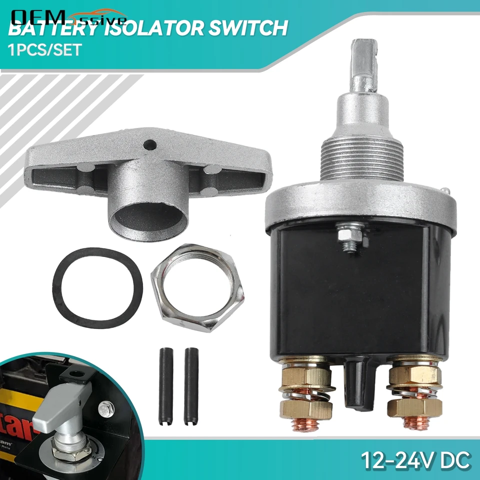 12V 24 V Izolátor batérie odrežte napájací spínač pre traktor lodí s ťažkým vozidlom