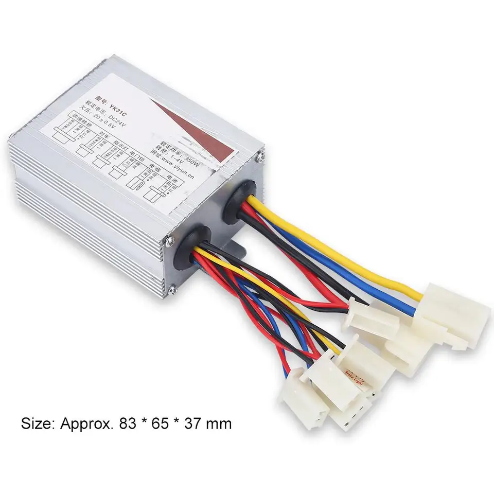 12V/24V/36V/48 V Elektrický regulátor E-Bike 20W/300W/800W