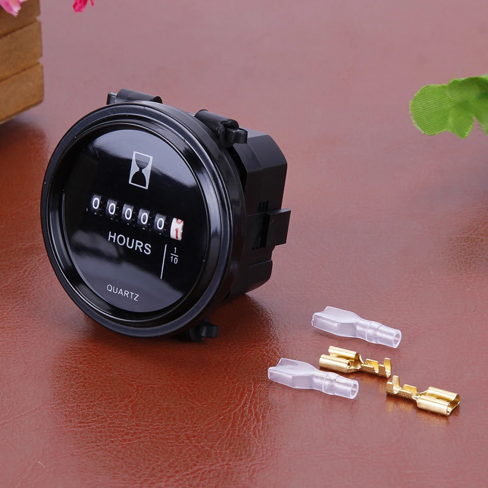 12V 24V 36V Motor Car Trucks Hour meter pre morský lodný motor 2 