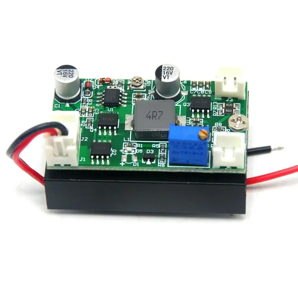 12V 4A Modulácia obvodu ovládača TTL pre 450 NM 4W modrý laser