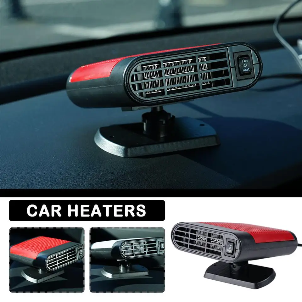 12V 500 W Auto Air Air Ohrievač rýchleho horúceho teplého vzduchového dúchadla Automobilové vykurovanie kondicionéra Air Demister Defogger Quick DeFoster Winds I8B4