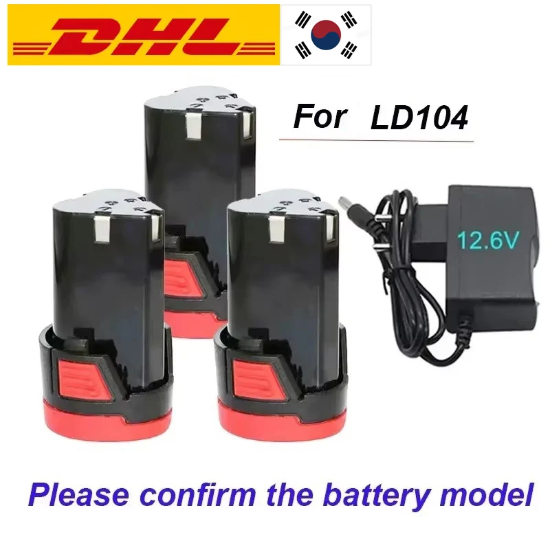 12V 6800 mAh batéria pre bezdrôtové leštiace leštenie mini leštiaceho leštiaceho zariadenia LD104