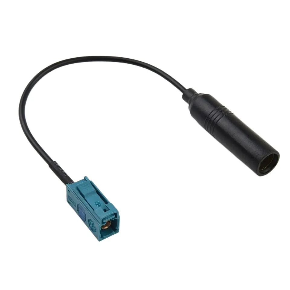 12V Automatické rádiové anténne adaptér prenosný prenosný zvukový FM Adapter Wire Radio Radio Fakra Anténa adaptér pre Chrysler Jeep Renault