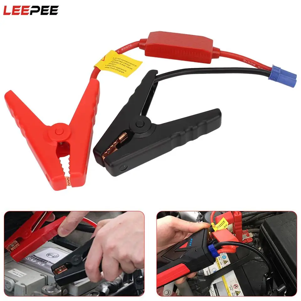12V EC5 Konektor Plug Connector Núdzové batériové skokové kábly Celfs skokový štartér Spona Spona Štartovacie zariadenie pre tweezer automobilov