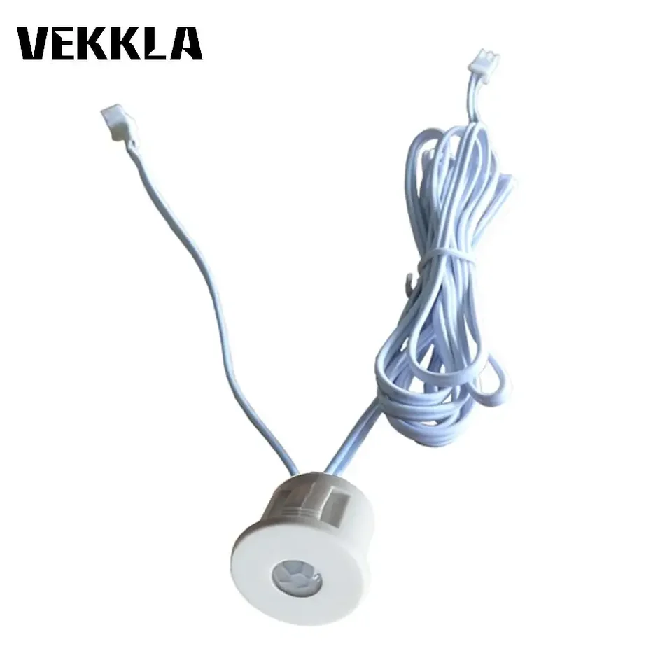 12V LED PIR Infračervené telo automatické na pohybe OFF OFF SNDOR SNING LED Strip Svetlo Domáca koridor Mini snímač spínač 2A LP-2016