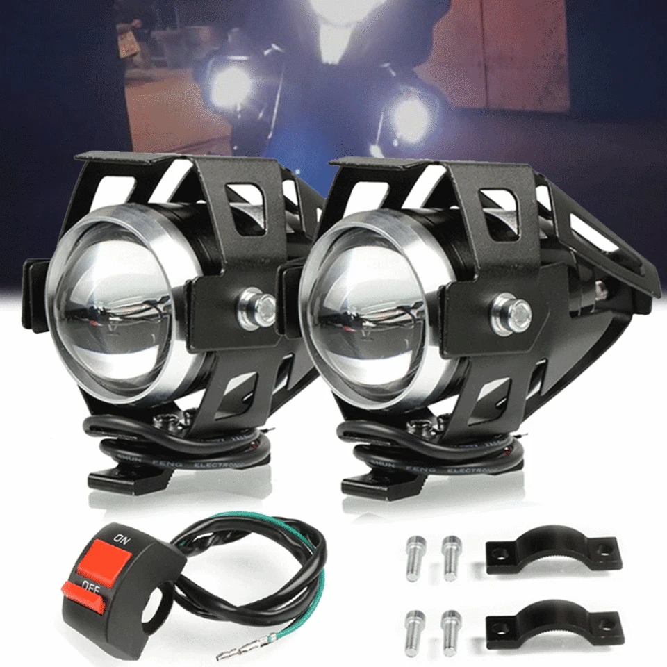 12V Motocykel kovový svetlomet jazdecká bodka hlava Lampa Fog pre Suzuki GSXR600 GSXR750 GSXR 1000 K1 K3 K4 K5 K6 K7 K8 K9 K11
