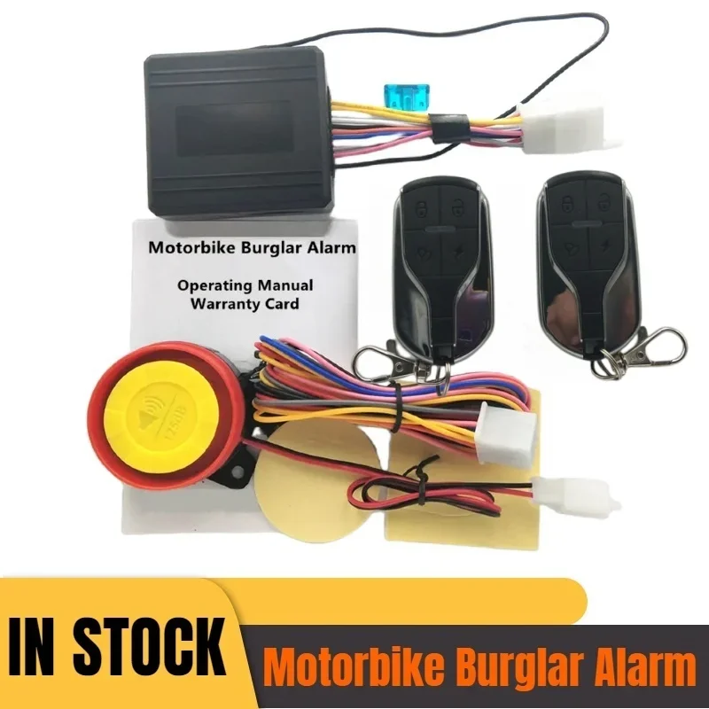 12V motocyklovej krádeže ochrana diaľkového aktivácie motocykla Motobike Alarm Alarm Alarms s ovládacou kľúcou kľúča s diaľkovým ovládaním
