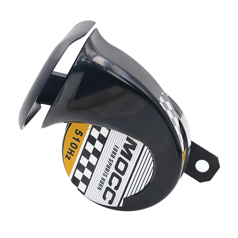 12V Slimák vzduchový roh LOUD Univerzálny motocykel roh s jedným tónom elektrický slimák roh pre motocyklové vozidlo pre vozidlo s nákladným autom