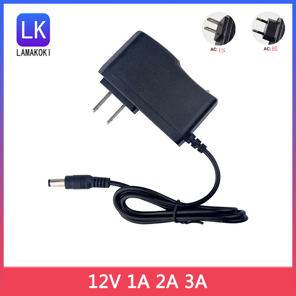 12V1/2/3A 1M 3M Transformátor AC/DC Plug Nabíjačka pre Eken Zxtop Wifi Wifi Wireless Worter Bell Fotoaparát napájací adaptér IP Video Ring Ring Ring