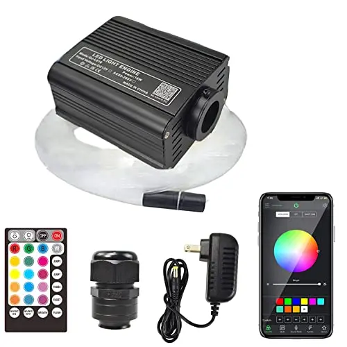 12W /16W /50W RGBW Fiber Optic Star Strop Svetlo Romantické hviezdne stropné súpravy