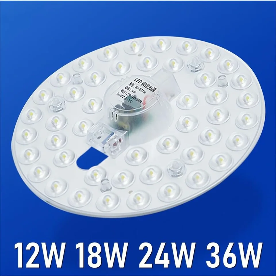 12W 18 W 24W 36W LED krúžkový kruhový kruhový kruh svetlo Energia úspory kruhového stropného modulu LED LED LIGHT PARLE PANEL DOMÁCNOSŤ