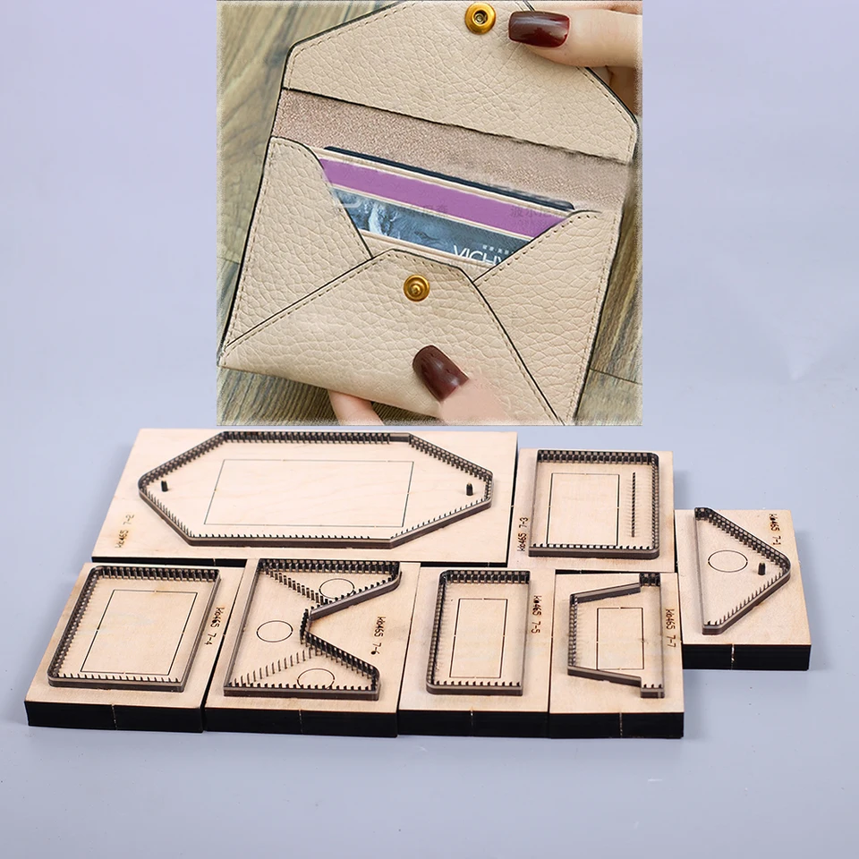 12x8x1cm držiteľ karty 2 Set kožené remeselné rezanie noža noža Cutter