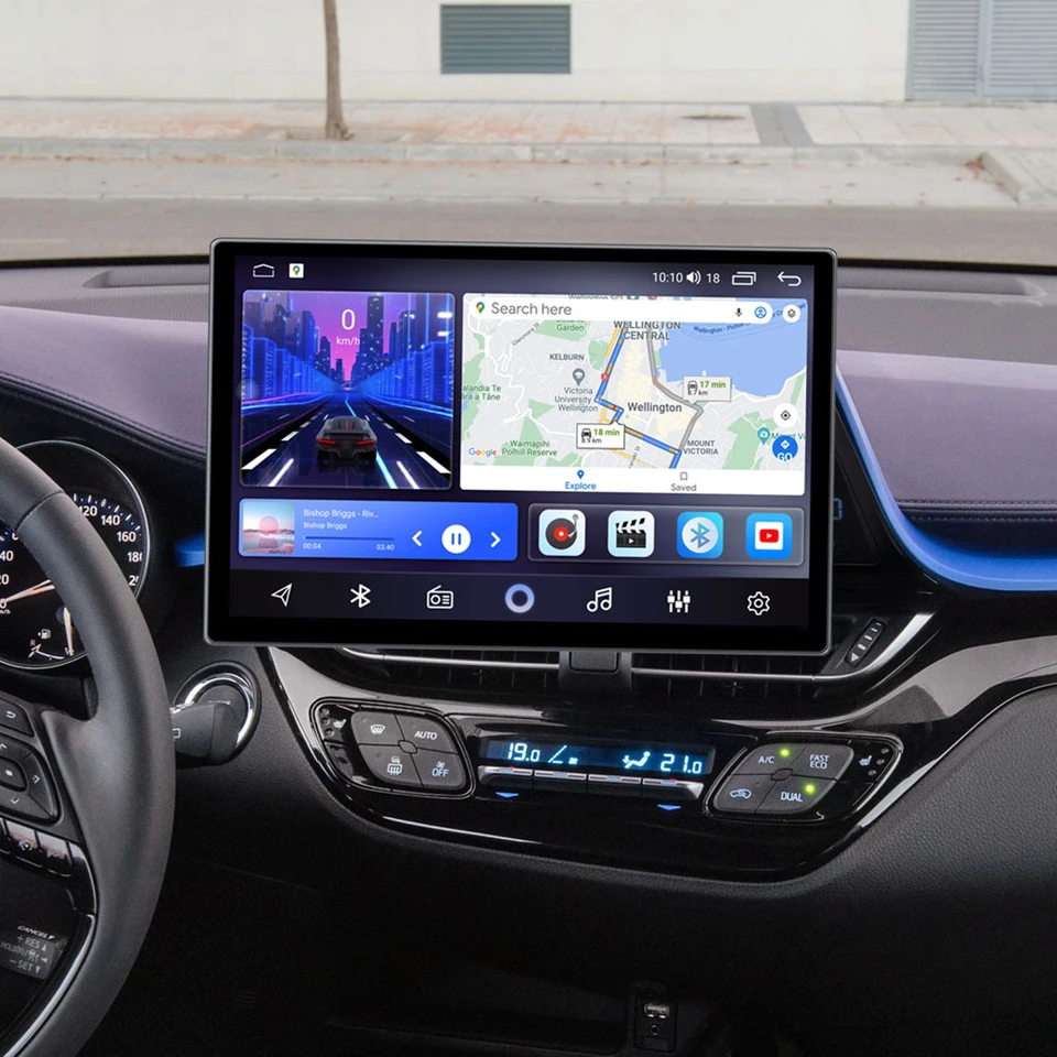 13.1/12.5inch 2k QLED obrazovky pre Toyota C-HR Chr 2016-2022 UIS7862A Android CarPlay Car Multimedia Stereo Player GPS Radio 360