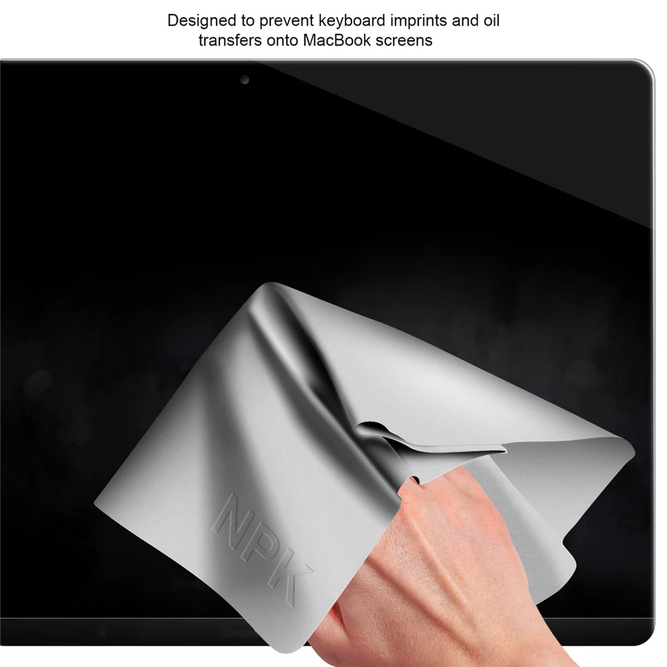 13/15/16 palca mikrovlákno -laptop na obrazovke Čistenie látky Dustodope Atter Film Notebook Klávesnica prikrývka pre MacBook Pro