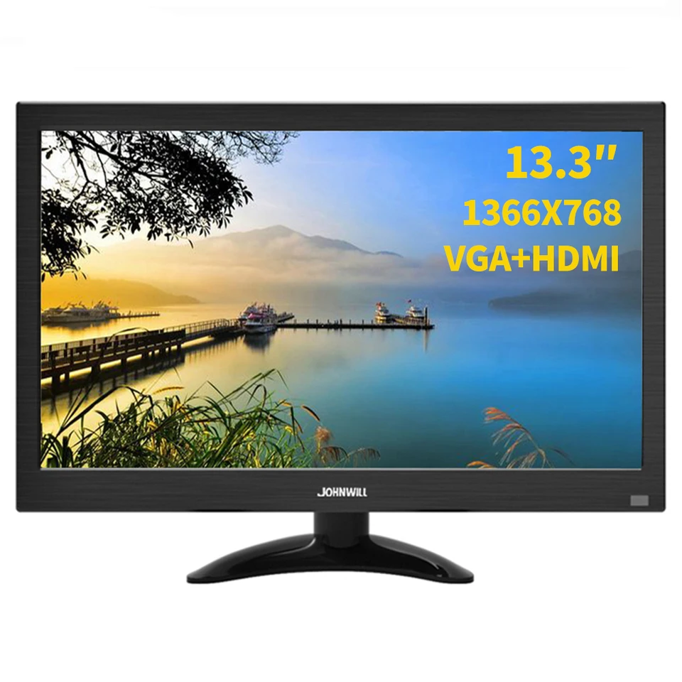 13,3 palca 1366x768 PC Monitor LCD TV displej s hdmi VGA USB AV BNC 12/10,1 palca Monitor Gamer