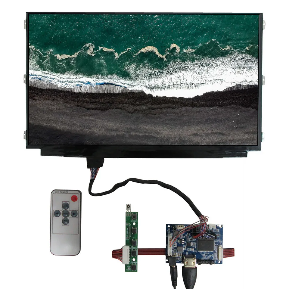 13,3 palca 1600*900 Displej obrazovky LCD Monitor Control Driver Board HDMI kompatibilný pre počítačové sekundárne obrazovky Raspberry Pi