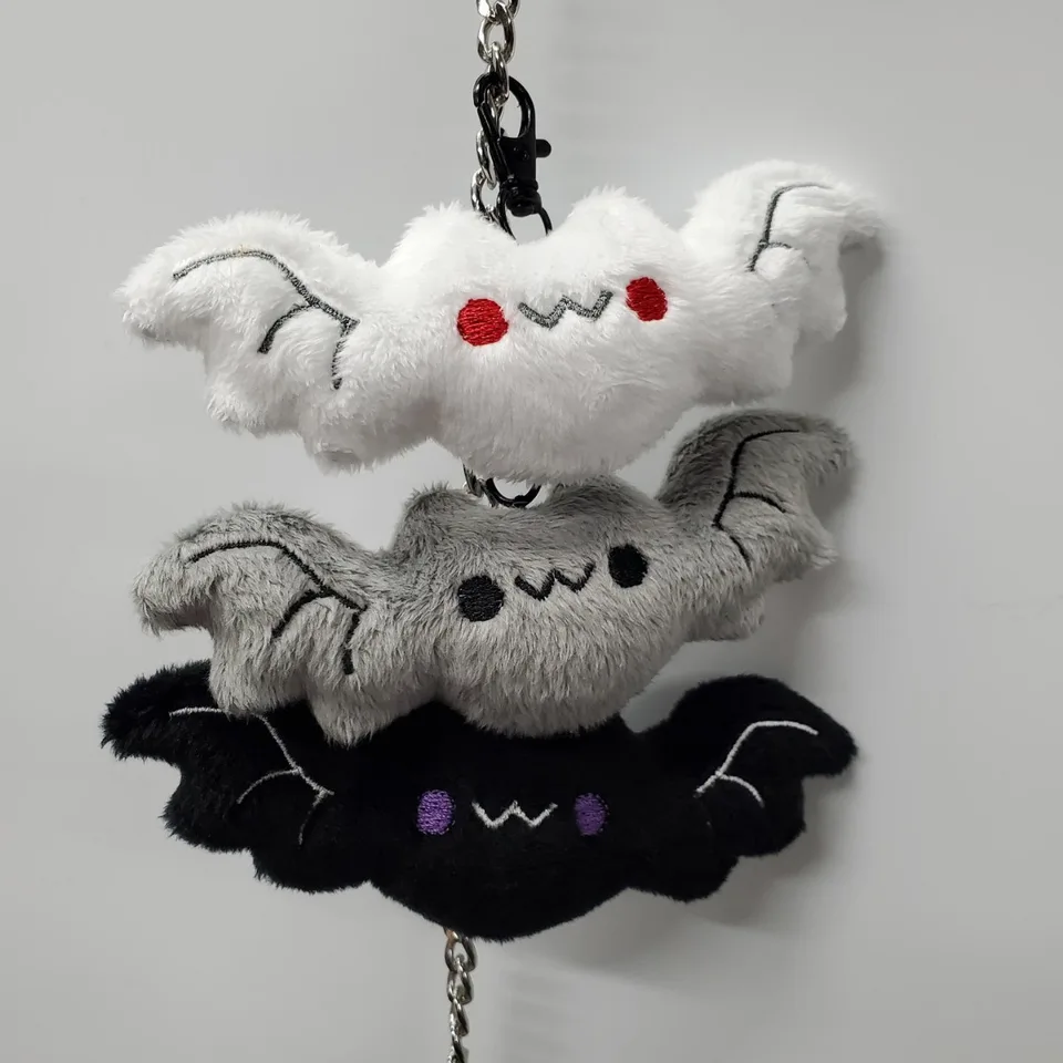 13,5 cm roztomilý plyšový plyšový netopier Keychain Halloween Multicolor Wing Doll Keychain Mini plyšová bábika BAG GISDANT