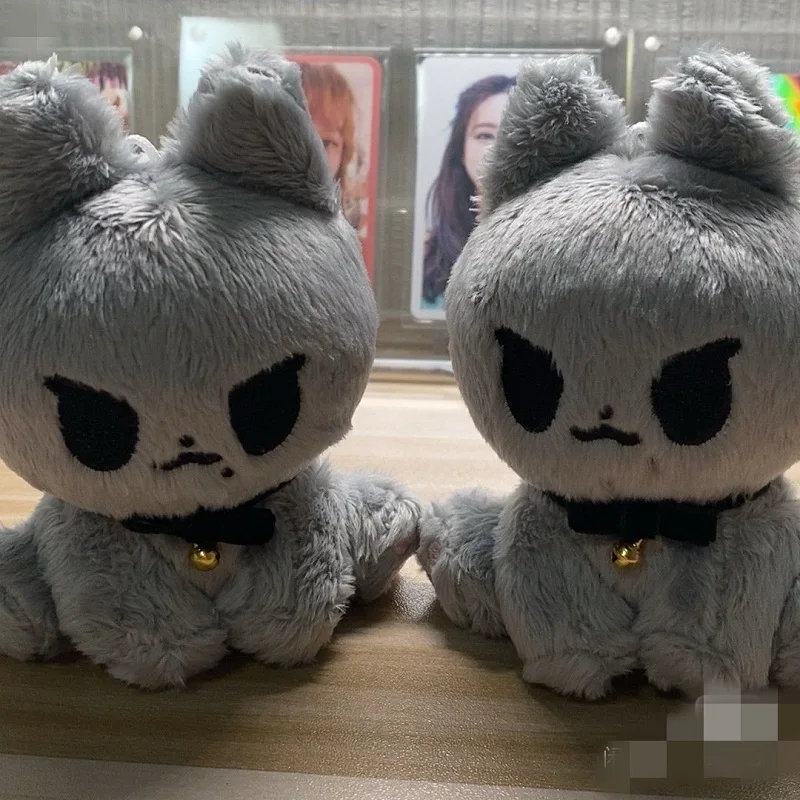 13 cm KPOP plnené hračky Karina Práve roztomilý golier Bell Cat Plush Doll Home Domovodič