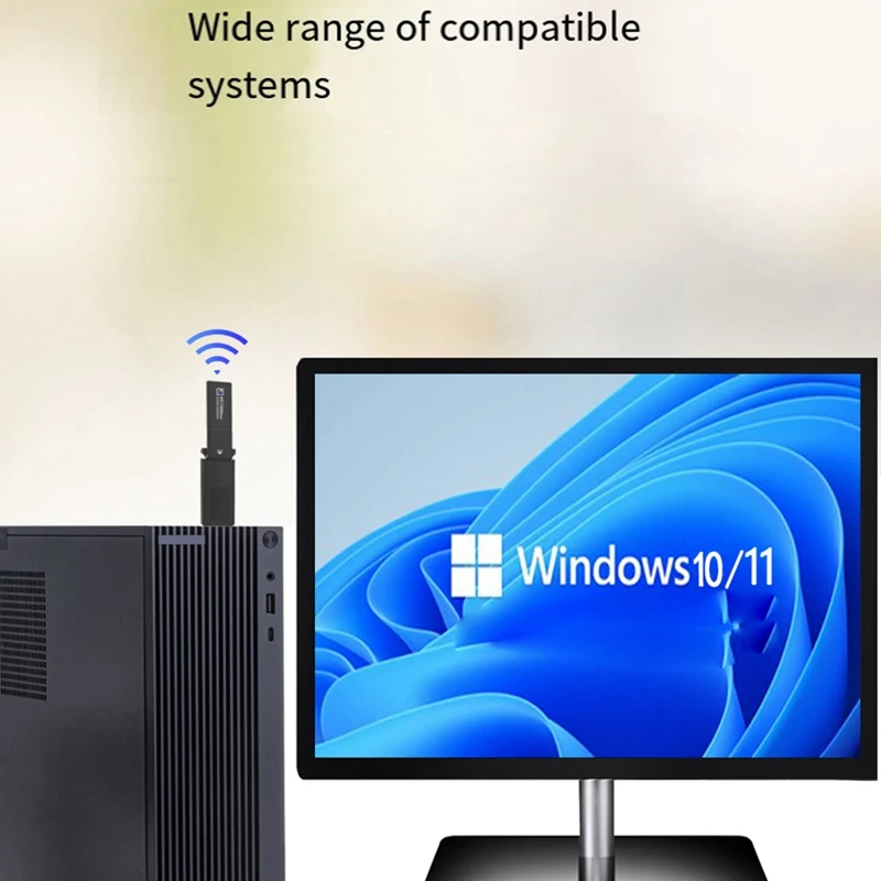 1300 Mbps USB3.0 WiFi Adapter Dual Band 2,4G 5GHz Wireless Adapter Anténa pre PC