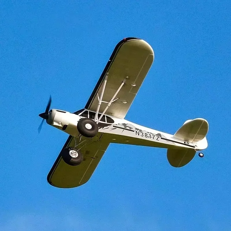 1300 mm nové RC lietadlo PA18 PLAKNÉ OVLÁDANIE MODEL J3 PIPER SUPER CUB PNP RTF TRAKNÉ ELEKTRICKÉ AKOMOŽNO