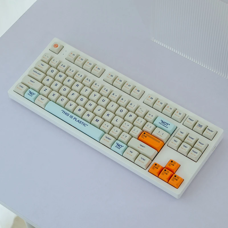 134 klávesov/set Toto je plastové témy Keycaps PBT Dye subbed kľúča kľúče xda profilový kľúče pre keychron 65% 75% Anne GH60 GK64 poker