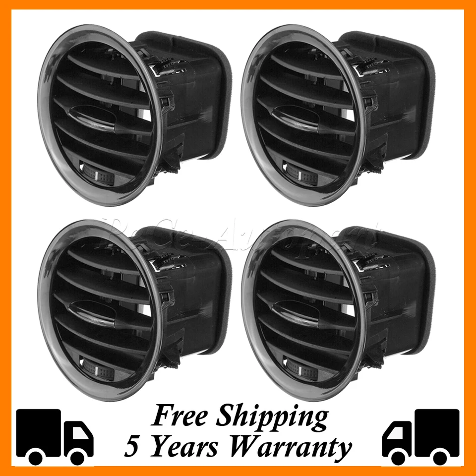 13417363 2201099 13365420 Nový A/C Vzduchový vetrací kryt mriežka Black/Chrome Fits For Opel Adam Corsa D Mk3 Vauxhall