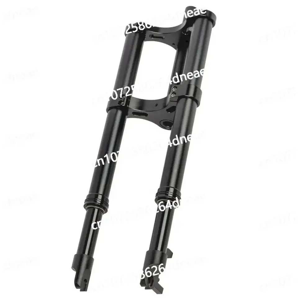 135 mm rýchle uvoľňovanie odpruženia Invertované tukové vidlice 16 palcov elektrické bicykle Snow Bike 14 palcový pružinový olej a plyn