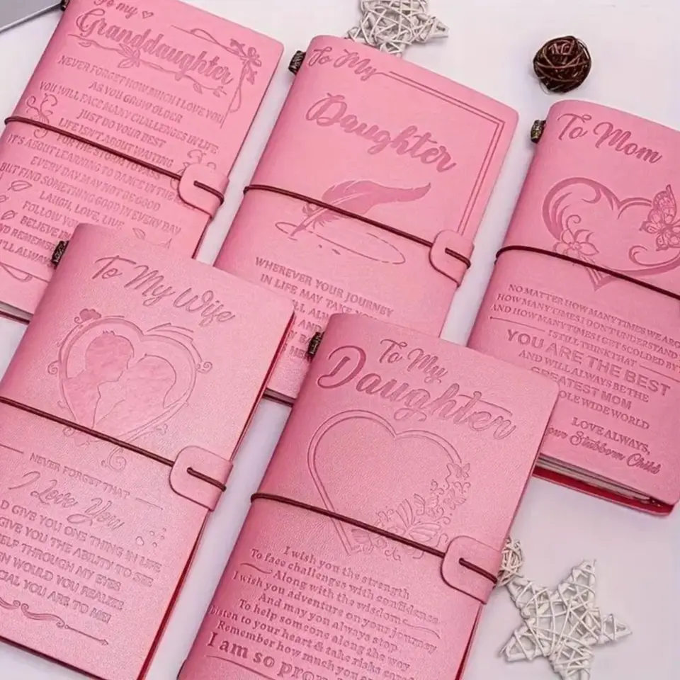 136 strán Pink Handy Book Písateľná karta Organizátor vrecka vrecka Zodpovedajúce stránky
