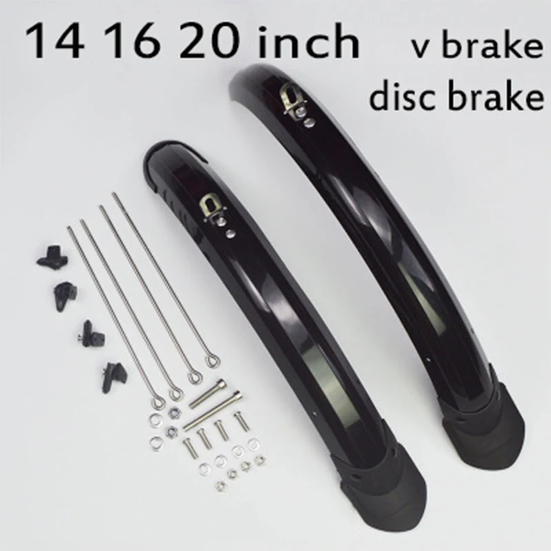 14 16 20 palcových skladacích bicyklov pre bicykel pre 412 Dahon V Brzdenie Brzdový bicykel Fender Fender predné zadné bahenné skladacie krídlo bicykla