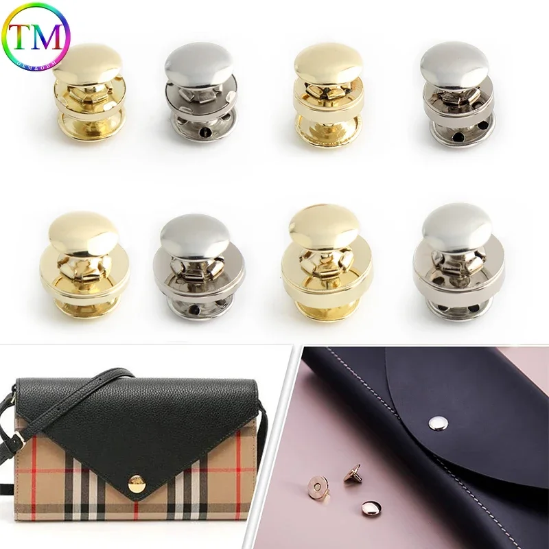 14/18 mm kovové obojstranné nity Magnetické sponky na gombíky pre kožené topánky na obuv odev