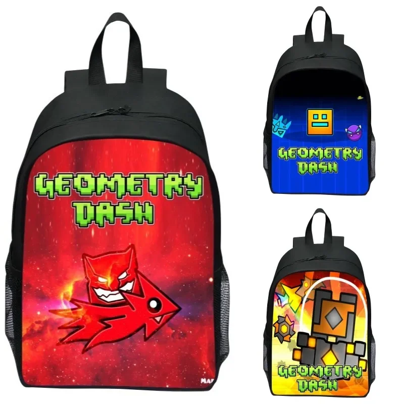 14,5 palca nahnevaná geometria Dash Batoh pre deti materská škola Knihybags Kids Denné školské tašky Karika