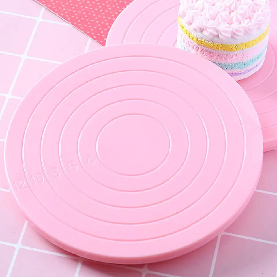 14 cm DIY rotujúci koláč otáčajúci otáčajúci sa koláč zdobenie stojanov koláč tortu zdobenie náradie koláč cookie sušienky zdobenie