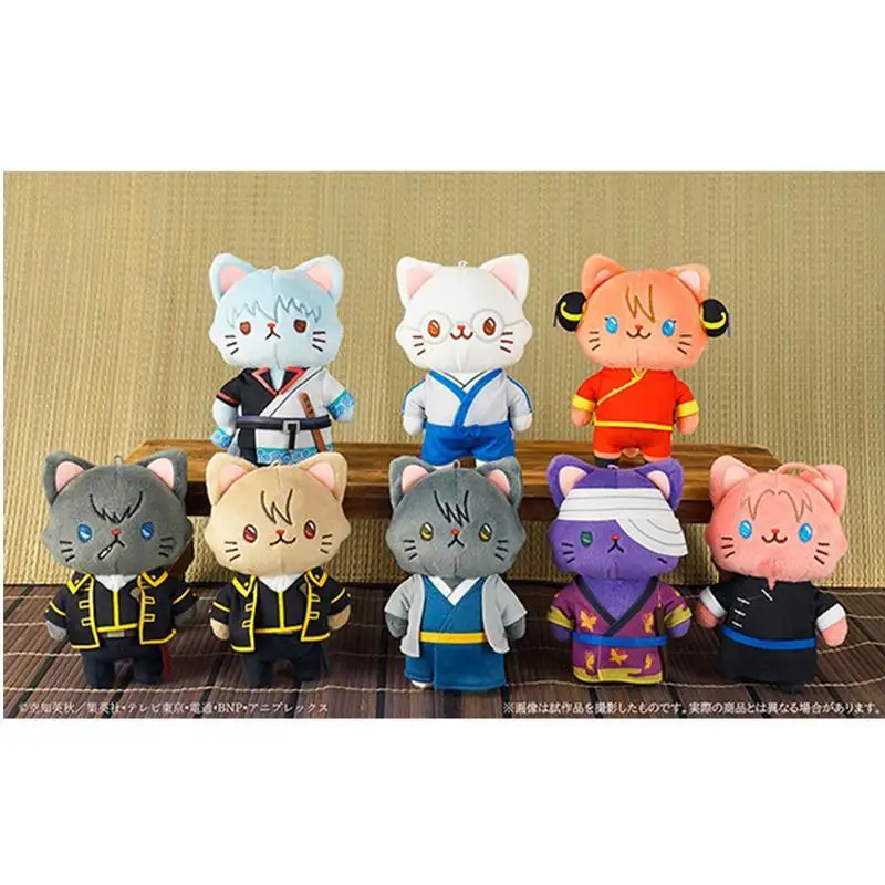 14 cm originálne jujutsu kaisen plyšové bábiky s mačkou anime movic itadori yuuji inumaki toge gojou Satoru plushie dekor mäkké plnené