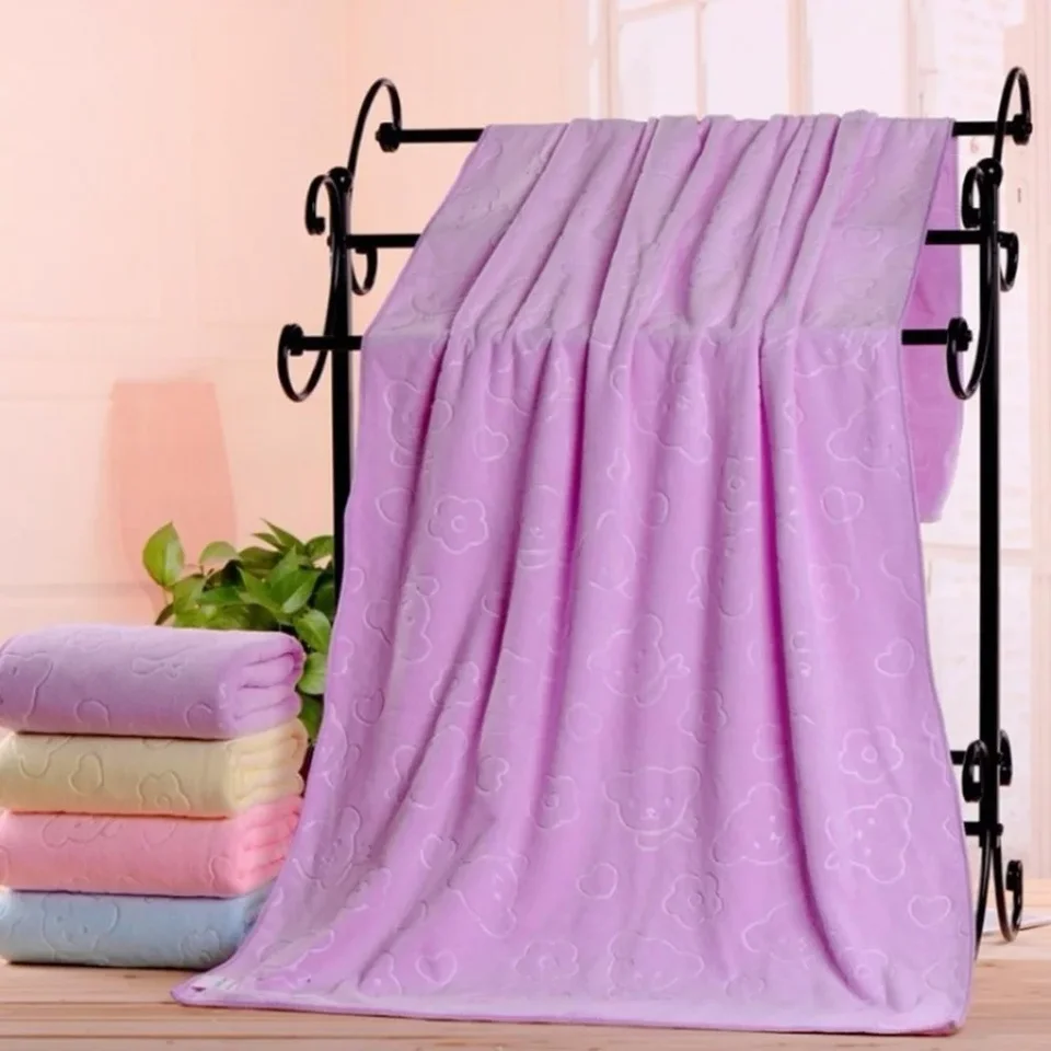 140x70 cm sprchový uterák Veľké plážové uteráky s rýchlym sušením uterák na uterák Absorpčný mäkký pohodlný župan Mikrovláknitý uterák kúpeľňa