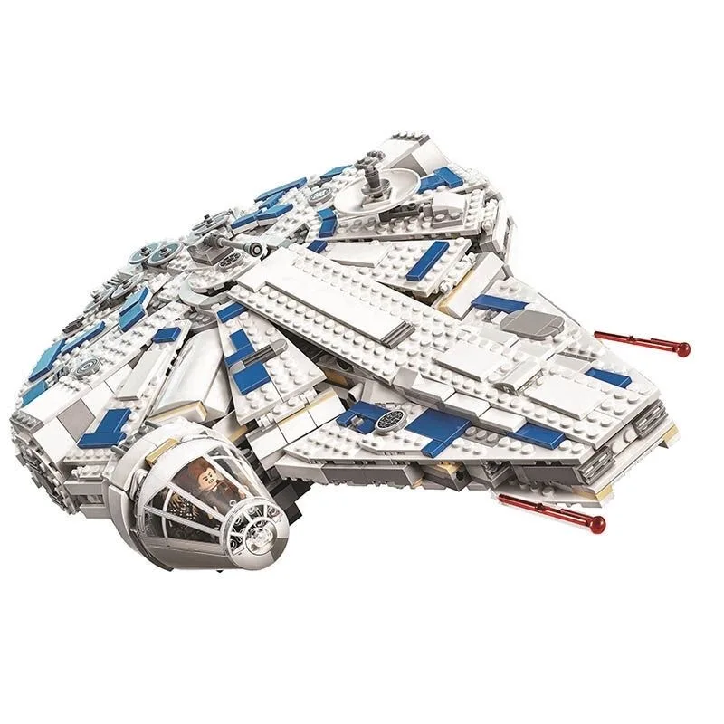 1414ks MOC-75212 vesmírne bitky Kessel Run Millenniumes Falcon Model Building Blocks Technology Bricks Montáž hračky Darčeky