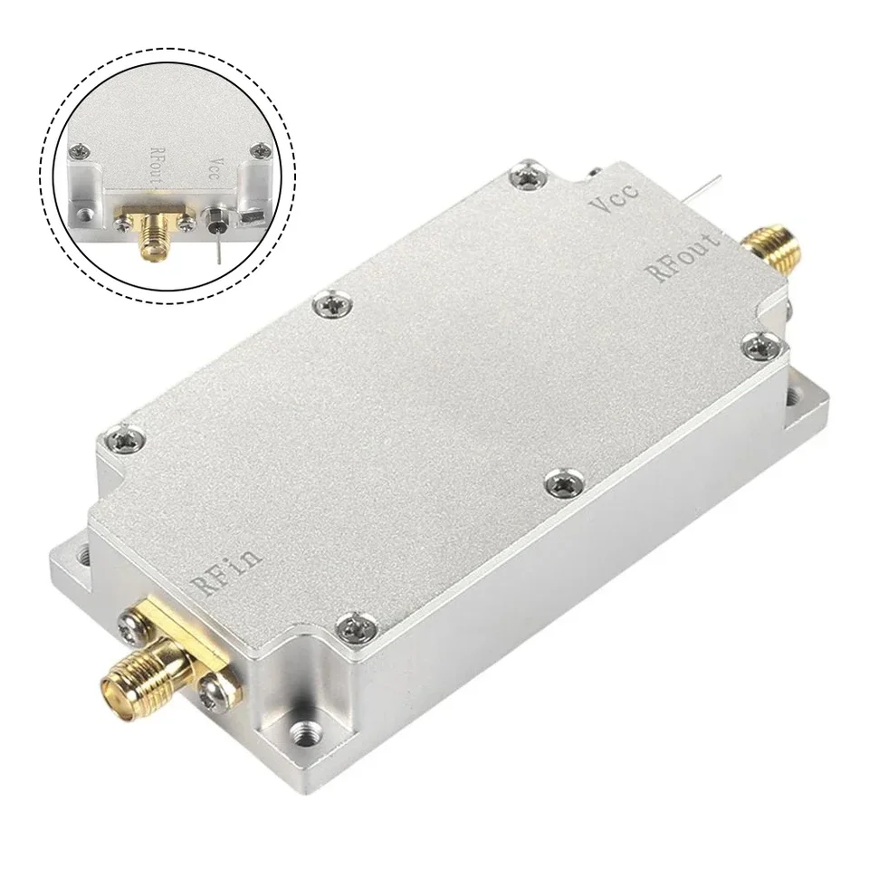 1420MHz RF Modul Walkie-Talkie RF Power Modul 1420MHz Výstup 15W Zisk 40db Komunikačné rozhranie pre časti prístrojov SMA