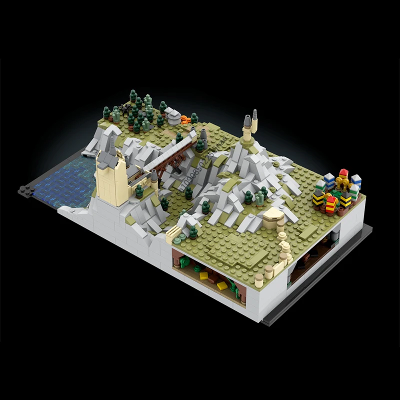 1437ks MOC-76419 Sprievodca hrad a rozširovanie areálov Classic Building Block Models