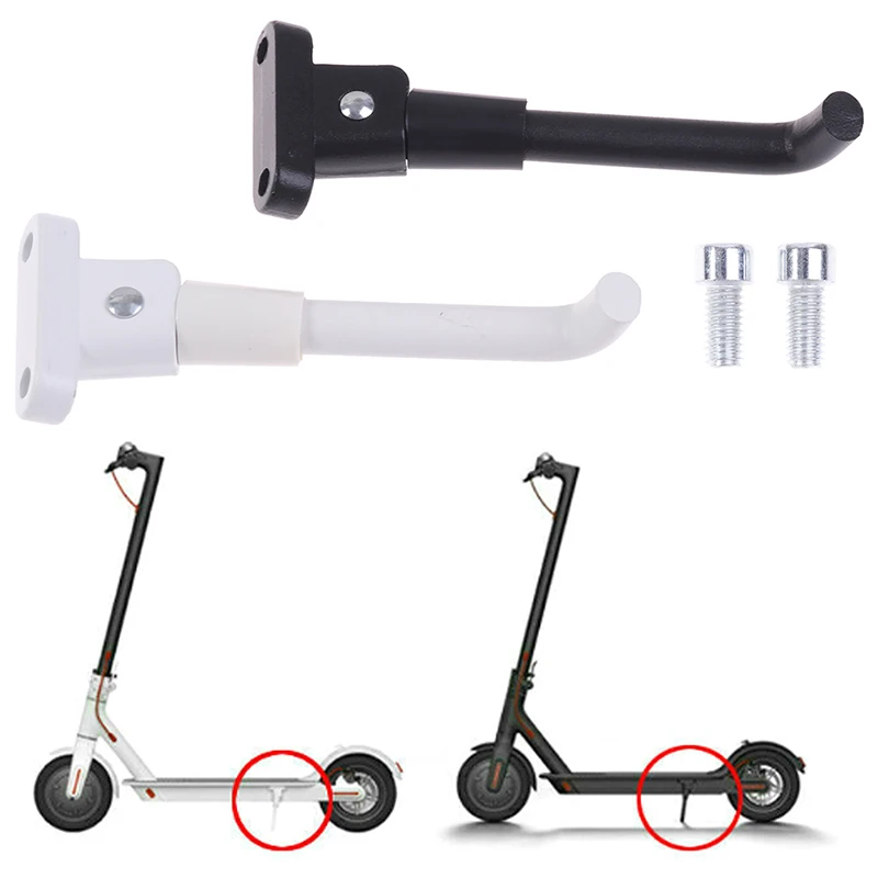 147 mm čierny/biely parkovací stojan pre Xiaomi M365 1S Pro 2 Pro Electric Scooter Stand Foot Support Modifikation