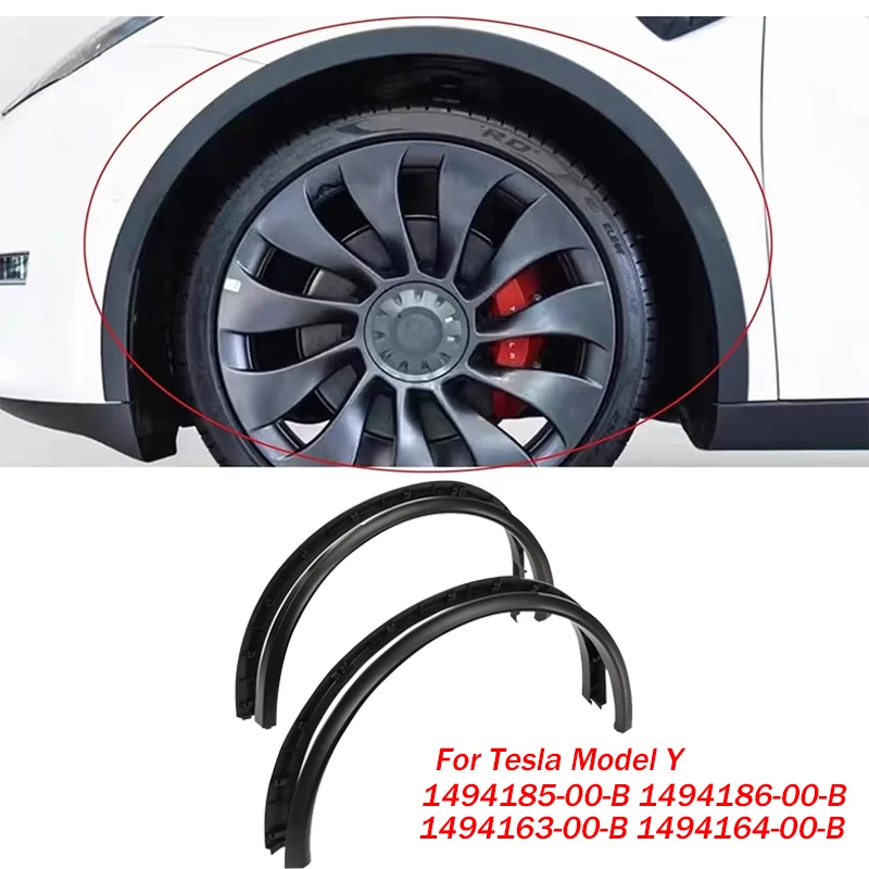 1494185-00-B 1494186-00-B 1494163-00-B 1494164-00-B pre Tesla Model Y predné a zadné koleso Fender