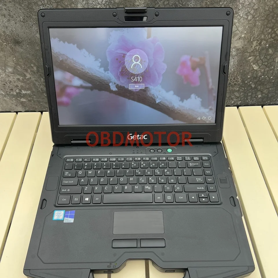 14inch I7 6600 Rugged GETAC S410 16G s 512G SSD WIN11/WIN10 SYSTÉM pre diagnosticovanie nástroja Automatické mechanické programovanie