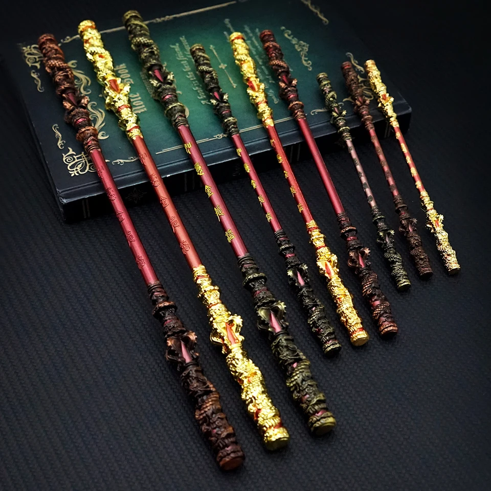 15/22/30 cm čierny mýtus Wukong Keychain Wu Kong Golden Cudgel Keyring Keychains for Men