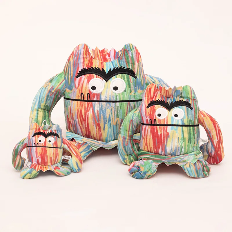 15-35 cm Color Monster Plush Doll Toy Party