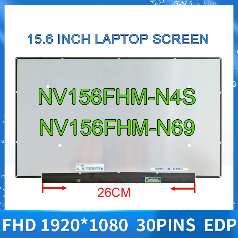 15,6 palca ips laptop LCD obrazovka NV156FHM-N4S NV156FHM-N69 pre Lenovo Xiaoxin AIR 15 je ALC ITL IIL2020 2021 zobrazovací panel FHD 3