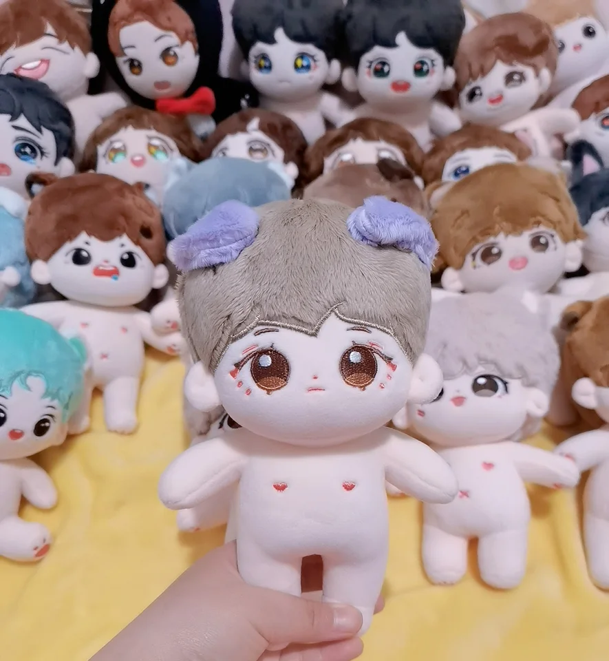 15 cm 20 cm plyšová bábika s bezplatným oblečením idol ľudské bábiky bavlnené plnené detské bábiky akčné hračky Zbierka darček